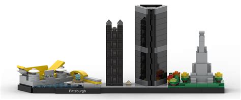Pittsburgh Skyline Brick Architect