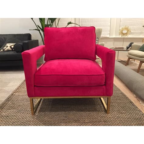 Our factory is located in shengfang town, bazhou city ,hebei province,china.just take one hour to our. New Hot Pink Velvet Chair | Chairish