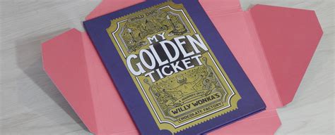 Book Review Personalised My Golden Ticket From Wonderbly Giveaway