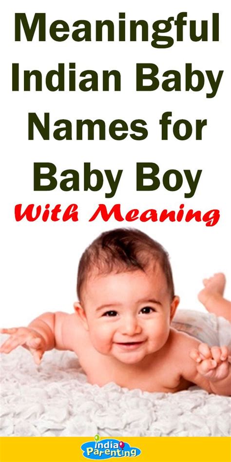 Meaningful Indian Baby Names For Baby Boy With Meaning Hindu Baby Boy