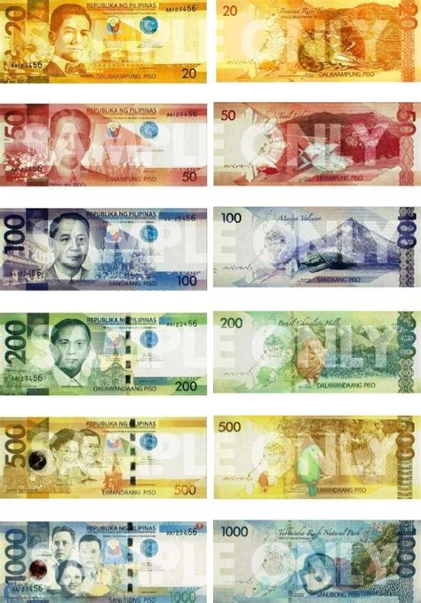 Philippine Peso The New Philippine Peso Bill World Currency
