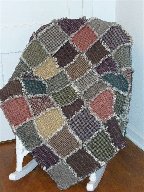 Looking for the web's top quilt kits sites? Rag Quilt Kit DIY Prefringed Large Throw size by ...
