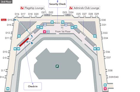 Dfw Airport Map Guide Map