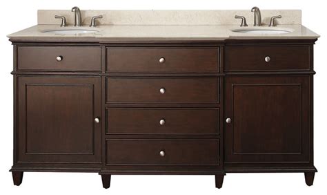 Do you think bathroom vanities 60 inch appears great? Vanities 60 inches and over Walnut Finish - Traditional ...