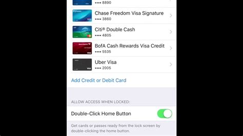 The next time you use apple pay, it will use the default card. How to setup a default credit card on Apple Pay | YT12 - YouTube