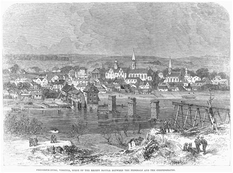 Civil War Fredericksburg Nfredericksburg Virginia Following The