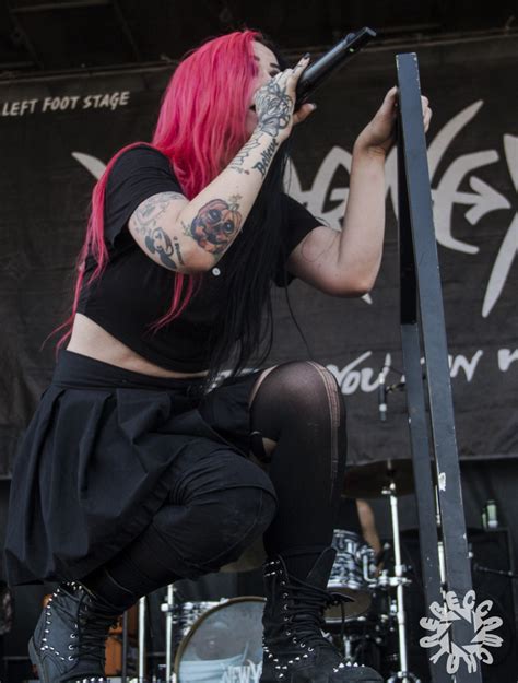 Ashley Ashley Costello New Years Day Band Ladies Of Metal