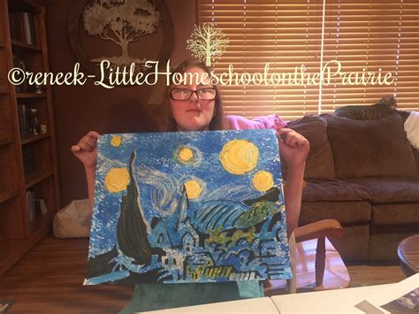Little Homeschool On The Prairie Master Kitz The Starry Night Review