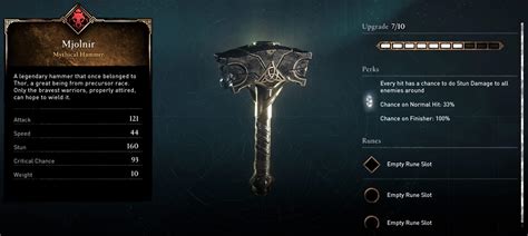 How To Get Thor S Armor Set And Hammer Mjolnir In Ac Valhalla Vulkk Com