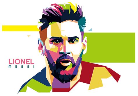 Messi Art Wallpapers Wallpaper Cave