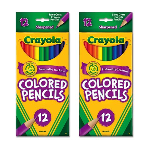 Crayola® Colored Pencils 12 Pack Set Of 2
