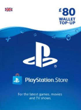 To top up your wallet using a mobile from the home screen: PSN Wallet Top Up - £80.00 UK - Electronic First