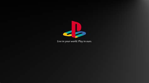 Playstation Retro Games Video Games Logo Sony Black Consoles