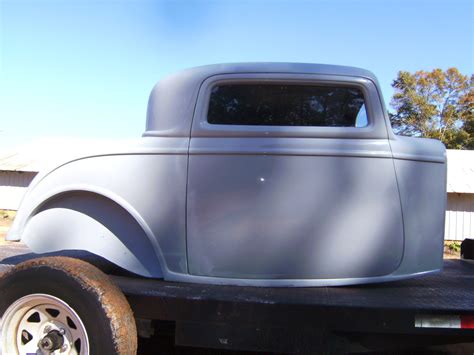 1932 Ford Three Window Coupe Fiberglass New Body For Sale