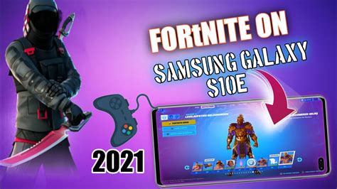 Fortnite On Samsung Galaxy S10e Test 2021 Gameplay Youtube