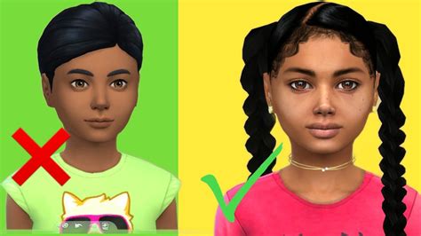 How To Make More Realistic Sim Girls The Sims 4 2021 Youtube