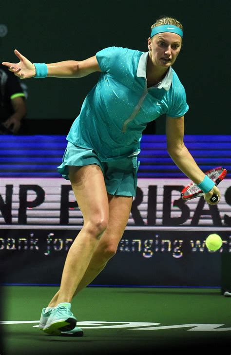 Vincitrice a wimbledon nel 2011 e nel 2014, nella sua carriera si è aggiudicata in totale ventotto titoli wta in singolare su trentotto finali disputate, arrivando fino alla seconda posizione in classifica mondiale nell'ottobre 2011, nel giugno 2015 e nel gennaio 2019. Petra Kvitova - 2014 WTA Finals in Singapore (vs Agnieszka ...