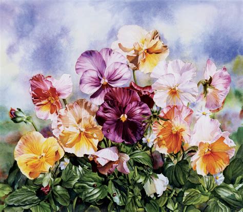 93,000+ vectors, stock photos & psd files. Flower & Rose Paintings In Watercolor & Oil | Fine Art ...