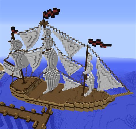 I Made A Pirate Ship Rminecraft
