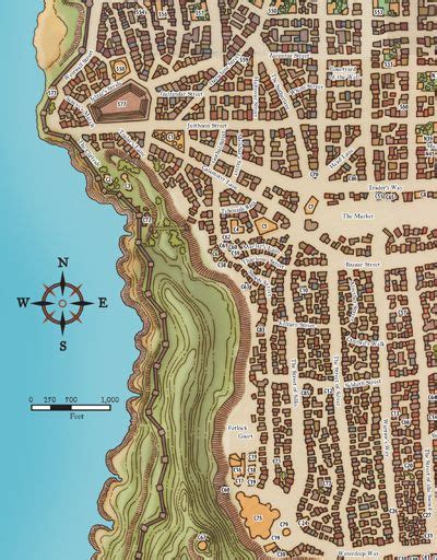 Waterdeep 1372 Dr In 2023 Fantasy City Map Fantasy City Dungeon Maps