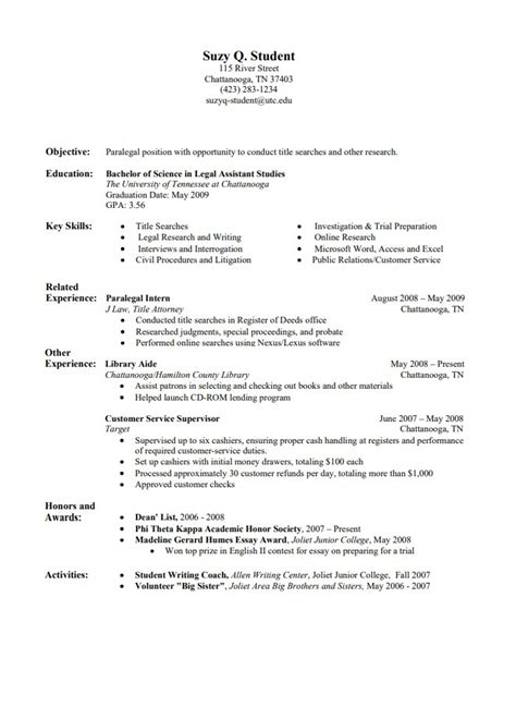 12 Chronological Resume Templates Ms Word Excel And Pdf Formats