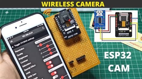 Esp32 Cam Wireless Camera Youtube
