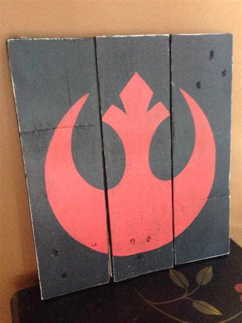 Star Wars Rebel Alliance Wood Sign Etsy