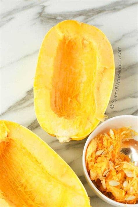 How To Cook Spaghetti Squash Microwave Method Spend