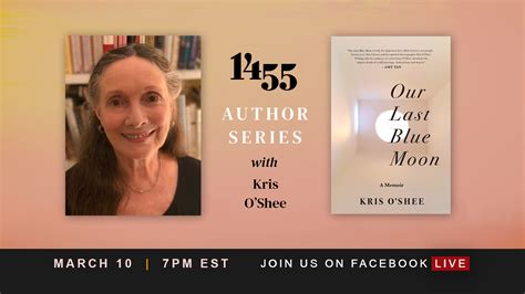 1455 Presents A Conversation With Kris Oshee Author Of Our Last