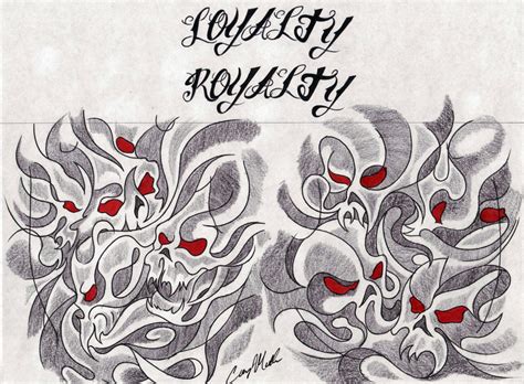 Smokey Skulls Tattoo Design By Narcissustattoos On Deviantart