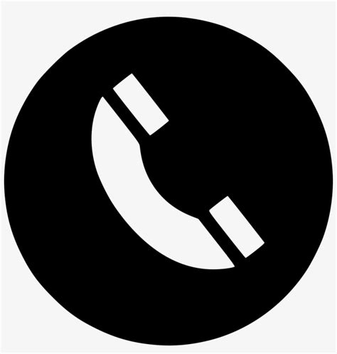 Logo Social Media Phone Comments Telephone Black Media Png Free