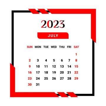 2023 Temmuz Ayı Takvimi Ile Sarı Ve Siyah Aylık Takvim 2023 Takvim