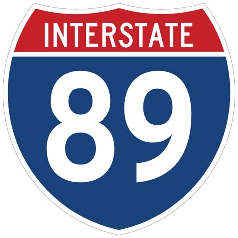 Interstate 89 Sign Magnet