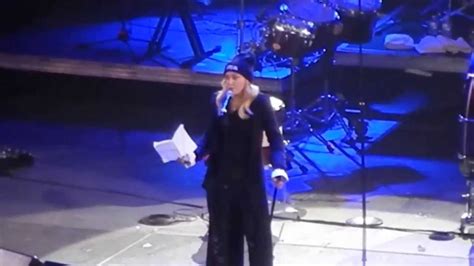 Madonna At Amnesty International Concert Introducing Pussy Riot 020514 Youtube