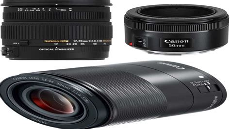 Best Lens For Canon Rebel T7 2024 Youtube