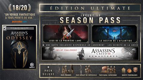 Assassins Creed Odyssey Édition Ultimate Télécharger Et Acheter