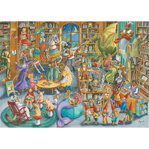 Ravensburger Midnight At The Library 1000 Piece Puzzle Jr Toy Company