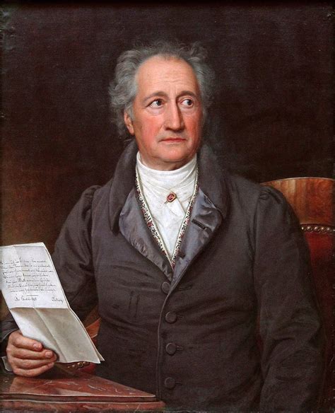 Johann Wolfgang Von Goethe Biograf A Frases Obras Y M S