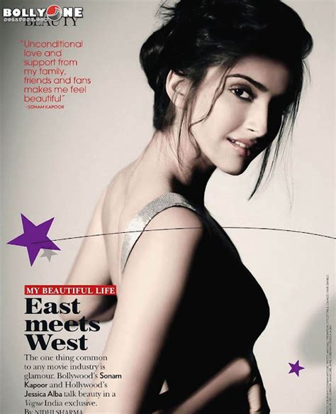 Bollywood Paradize Sonam Kapoor Vogue India October 2011 Magazine Scans