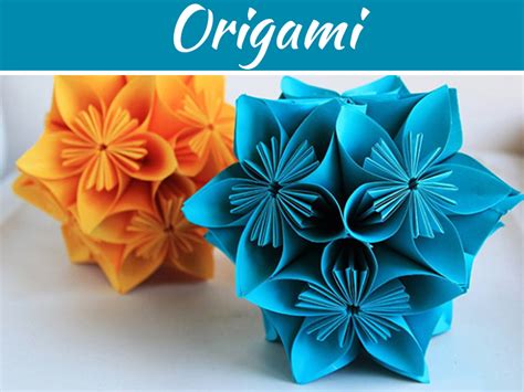 Origami Flower Realistic All In Here