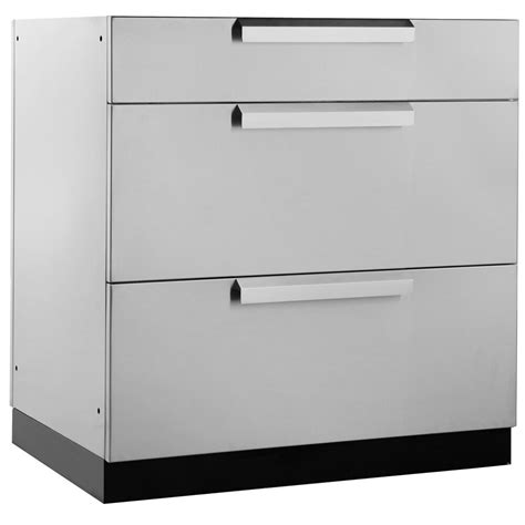 Newage Stainless Steel Classic 32 Inch 3 Drawer 32x335x23 Inch Outdoor