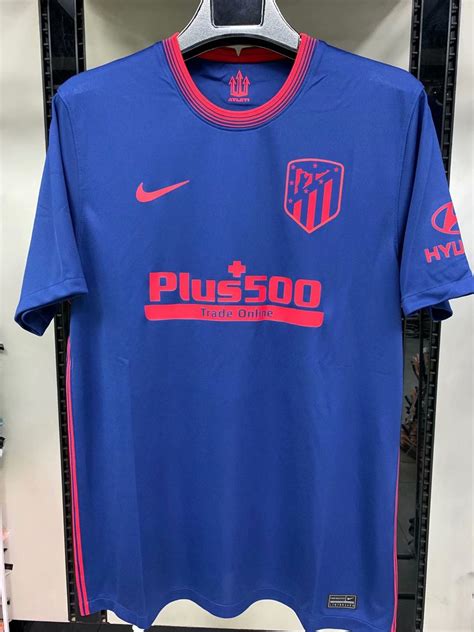 Atletico madrid 2018 2019 away football shirt jersey nike size l. AAA Thailand Quality 20/21 Atletico Madrid Away Soccer ...