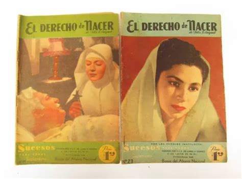 El Derecho De Nacer N° 22 Y 23 1952 Revista Colección Mercadolibre