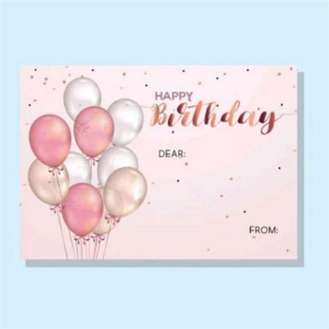 Jual Request Kartu Ucapan Happy Birthday Selamat Ulang Tahun Shopee