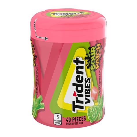 Trident Vibes Sour Patch Kids Watermelon 6 Pacific Candy Wholesale