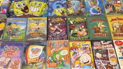 Nickelodeon Dvd Collection Spongebob Zim Rocko Etc Youtube