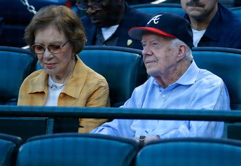 Video Atlanta Braves Feature Jimmy Carter On Kiss Cam Sports Illustrated