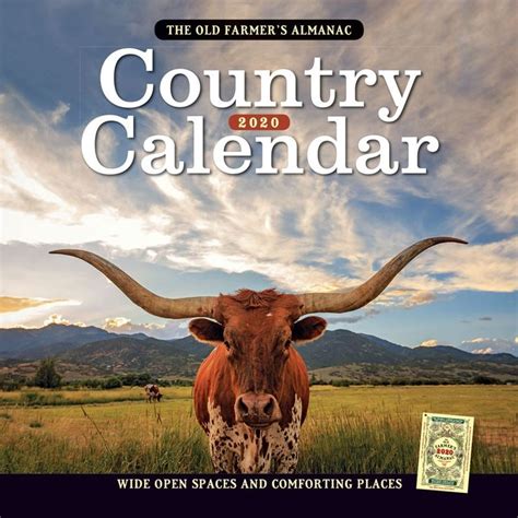 The 2020 Old Farmers Almanac Country Calendar Farmers