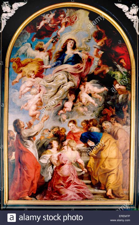 Assumption Of Mary Painting Stock Photos And Assumption Of Mary Painting
