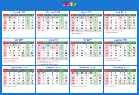 Kalender April 2020 Indonesia